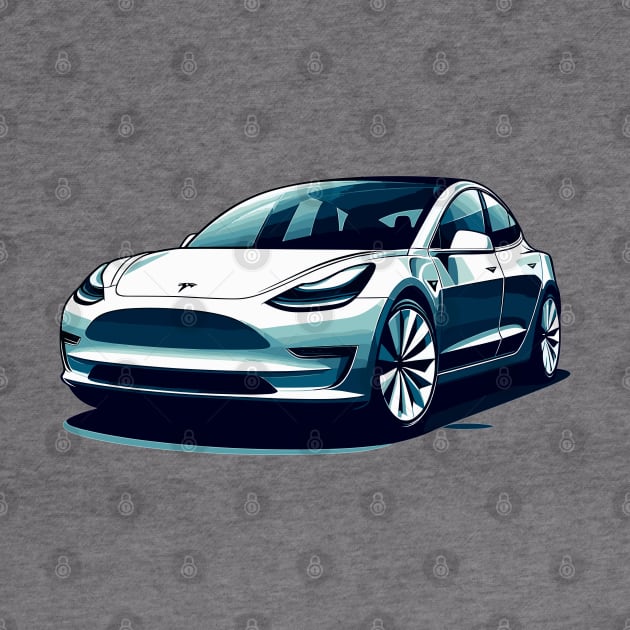 Tesla Model 3 by Vehicles-Art